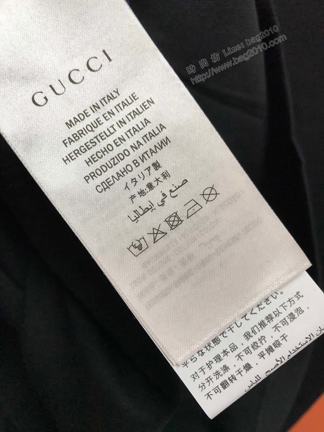 Gucci夏裝短袖 頂級品質 古馳2020新款T恤 男女同款  tzy2463